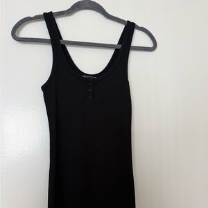 Zara Black Mini Tank Dress